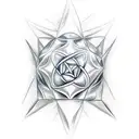 Iceberg, wind rose tattoo design idea