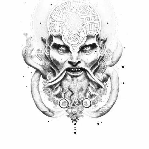dionysus  tattoo design idea