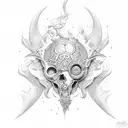 dionysus  tattoo design idea