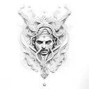 dionysus  tattoo design idea