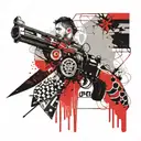 year 2008 tattoo design idea