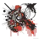 year 2008 tattoo design idea