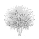 willow tree  tattoo design idea