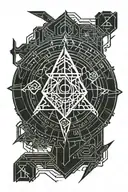 "if tonight I fall asleep for the last time, I wanna be proud of the things that I've done right" written in Norse runes tattoo design idea