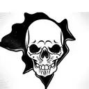 skull tattoo design idea