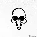 skull tattoo design idea