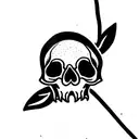 skull tattoo design idea