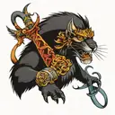 band tattoo design idea