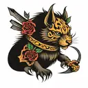 band tattoo design idea