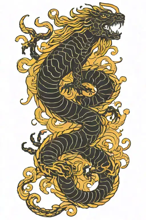 combination of zodiac signs leo, scorpio and libra tattoo design idea