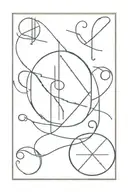 boredom symbol tattoo design idea