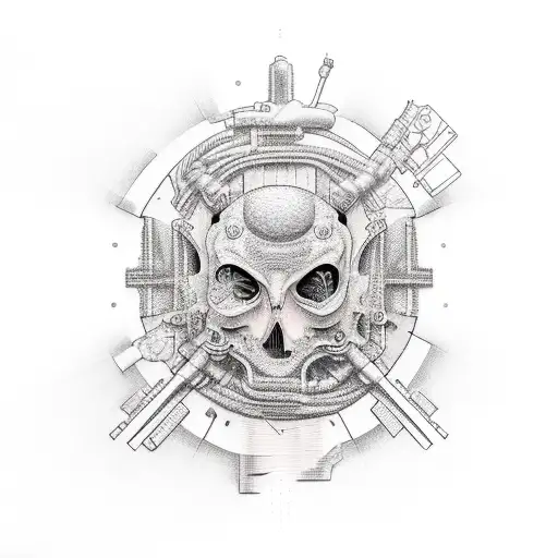 scripting hacker tattoo design idea