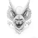 scripting hacker tattoo design idea