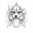 "worthy" tattoo design idea