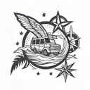 beach theme tattoo design tattoo design idea