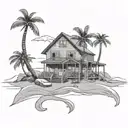 beach theme tattoo design tattoo design idea