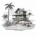 beach theme tattoo design tattoo design idea