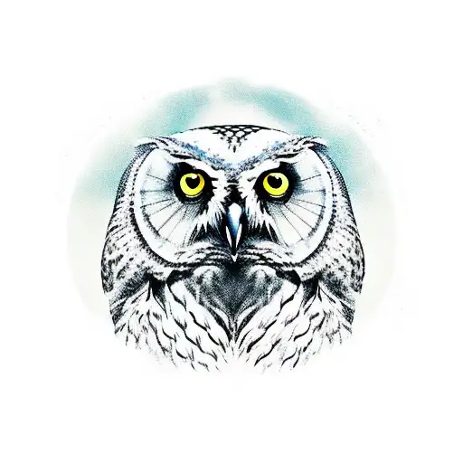 owl drinking Coca-Cola standing on Cleveland browns football helmet  tattoo design idea