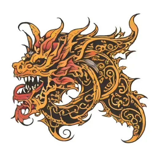 Karma spinal tattoo tattoo design idea
