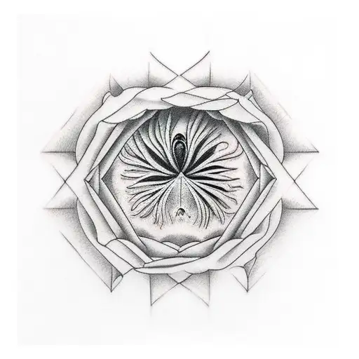 da vinci and fibonacci tattoo design idea