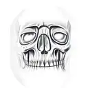 headstone  tattoo design idea