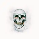 headstone  tattoo design idea