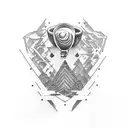 barista tattoo design idea