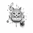 barista tattoo design idea