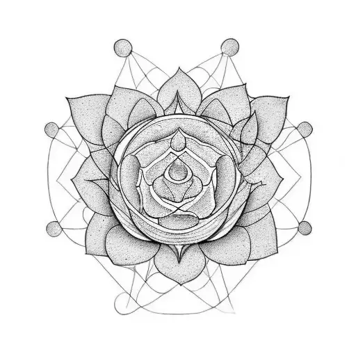 Tattoo Concept:  Central Theme: The journey of self-awareness and growth, marrying the elements of nature, consciousness tattoo design idea