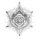 Tattoo Concept:  Central Theme: The journey of self-awareness and growth, marrying the elements of nature, consciousness tattoo design idea