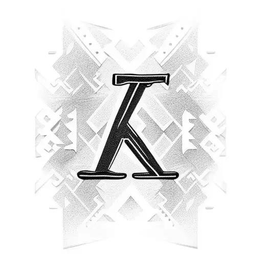 Tattoo for left arm including letters VIP tattoo design idea