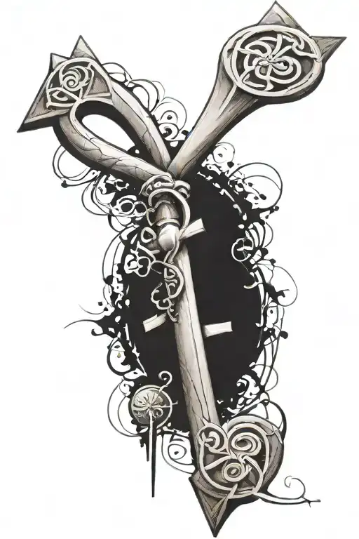Ankh tattoo design idea