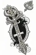 Ankh tattoo design idea