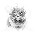 Chaos control tattoo design idea