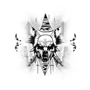 lobo tattoo design idea