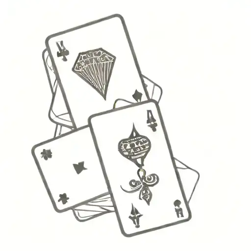 cards: 2 of all trades  tattoo design idea