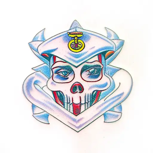 pin-up boy tattoo design idea