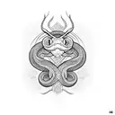 Furious Snake  tattoo design idea