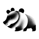 Bear tattoo design idea