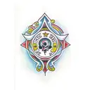 duality tattoo design idea