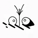 Dino and semi colon  tattoo design idea