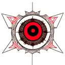 Evil Eye tattoo design idea