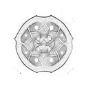 Circular tattoo for shoulder tattoo design idea