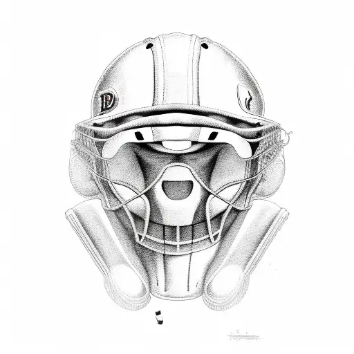 baseball tattoo design idea