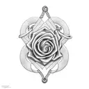 noose tattoo design idea