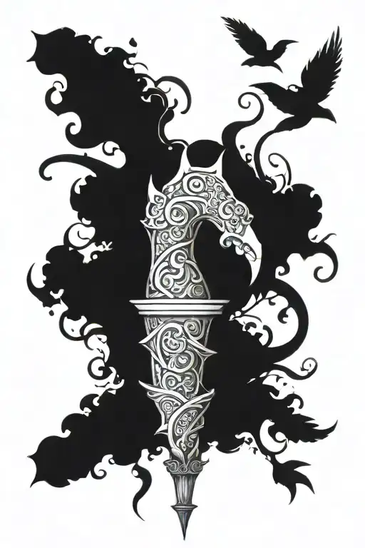 baldur tattoo right arm tattoo design idea
