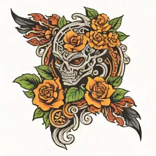 ogun tattoo design idea