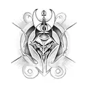 SATANIC OCCULT SYMBOLS tattoo design idea