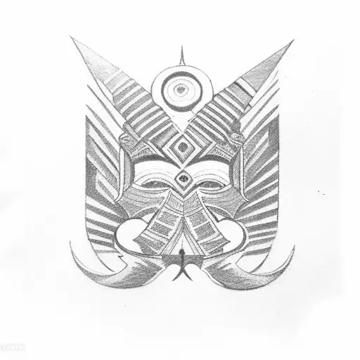 Premium Vector | Set of tattoo sketch maori style for leg or shoulder