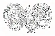 kinstugi with an integrated semicolon  tattoo design idea